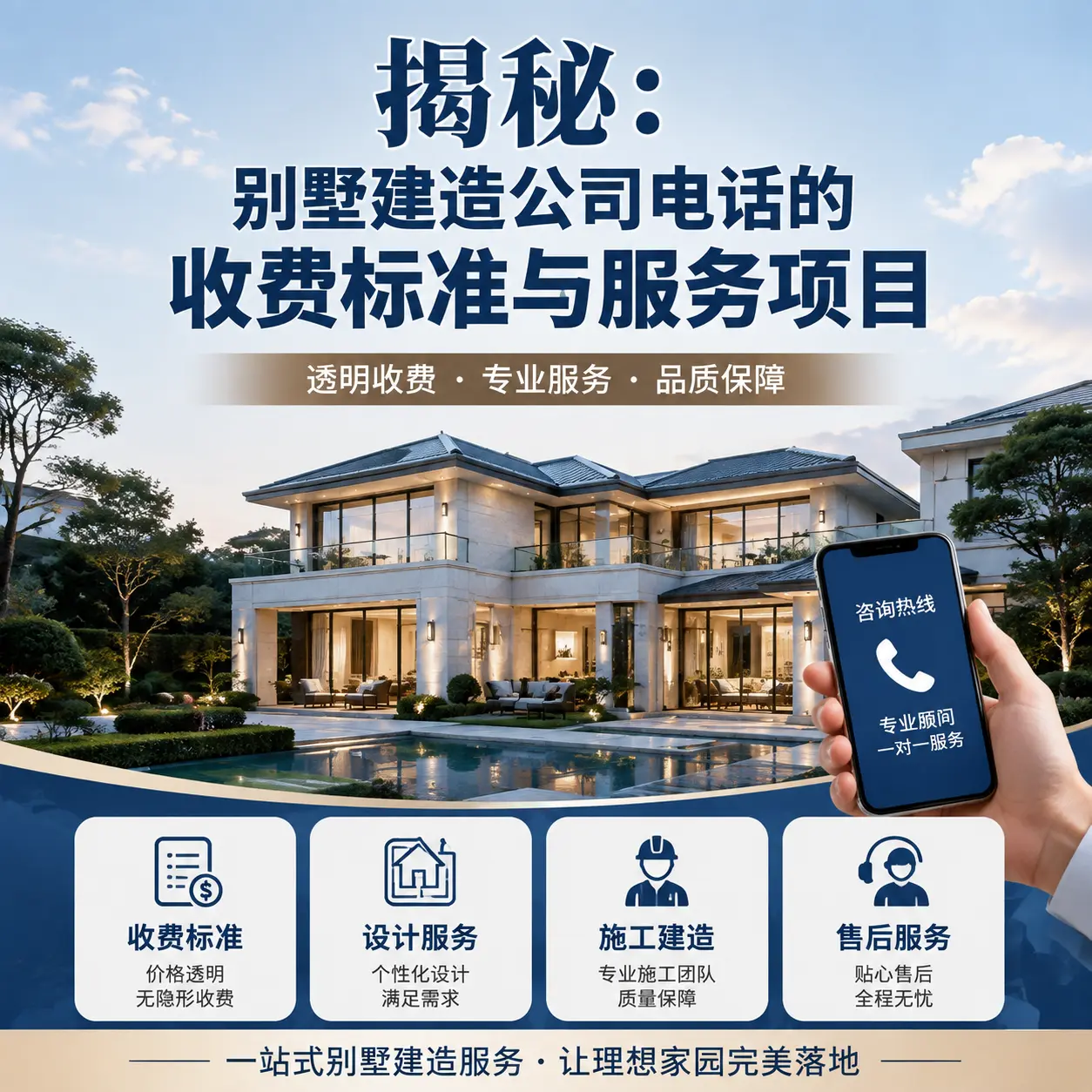 揭秘：石阡别墅建造公司电话的收费标准与服务项目