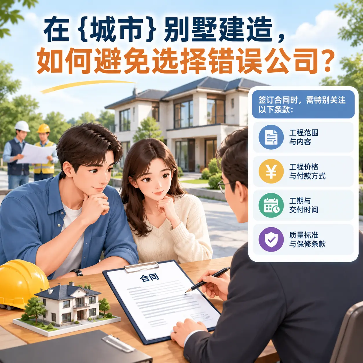 在 石阡 别墅建造，如何避免选择错误公司？