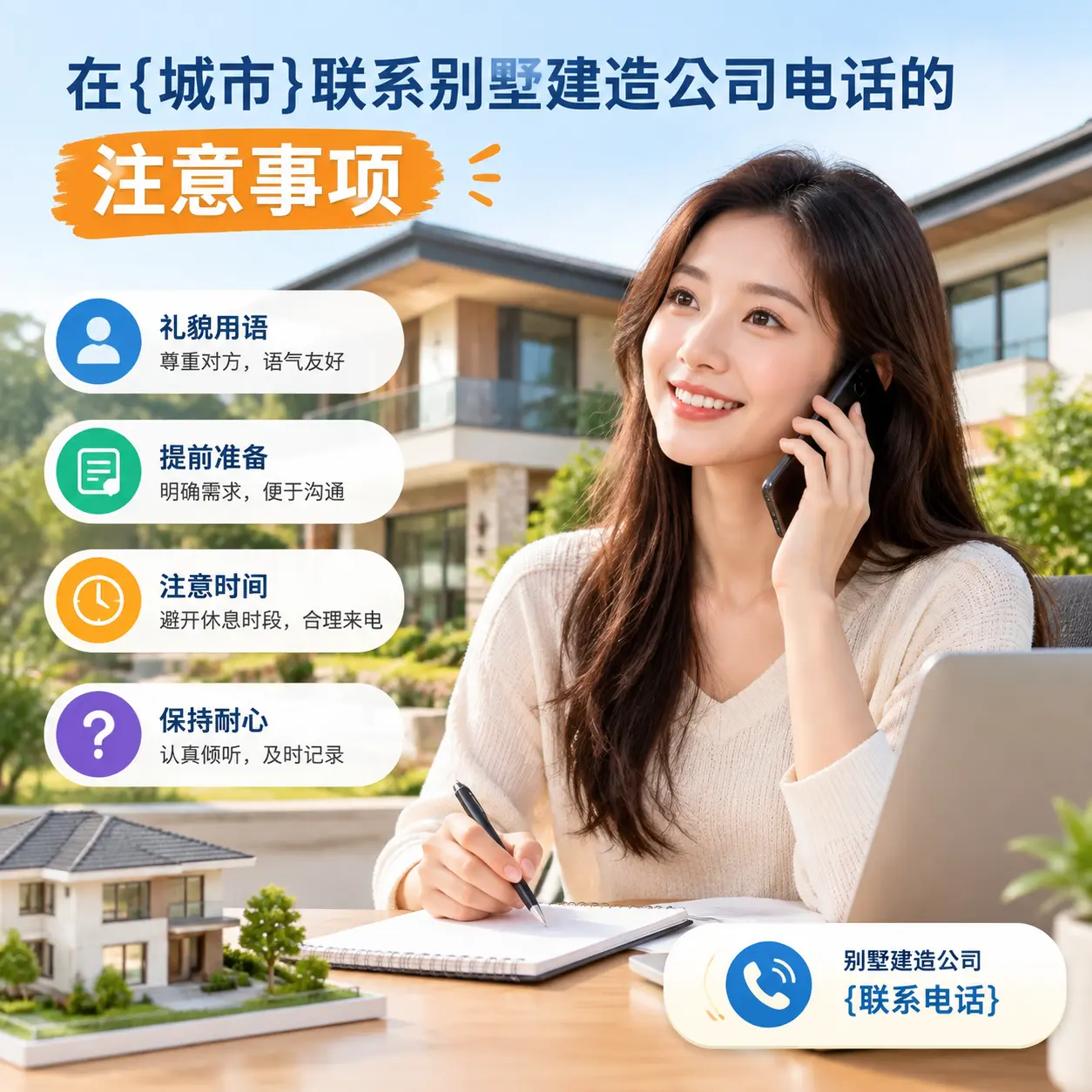 在石阡联系别墅建造公司电话的注意事项