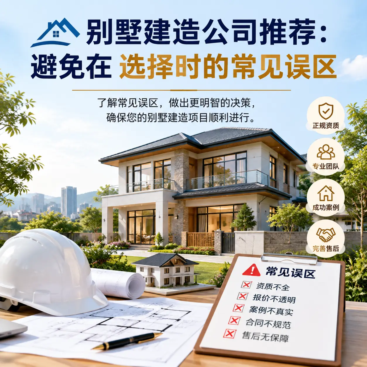 别墅建造公司推荐:避免在 石阡 选择时的常见误区