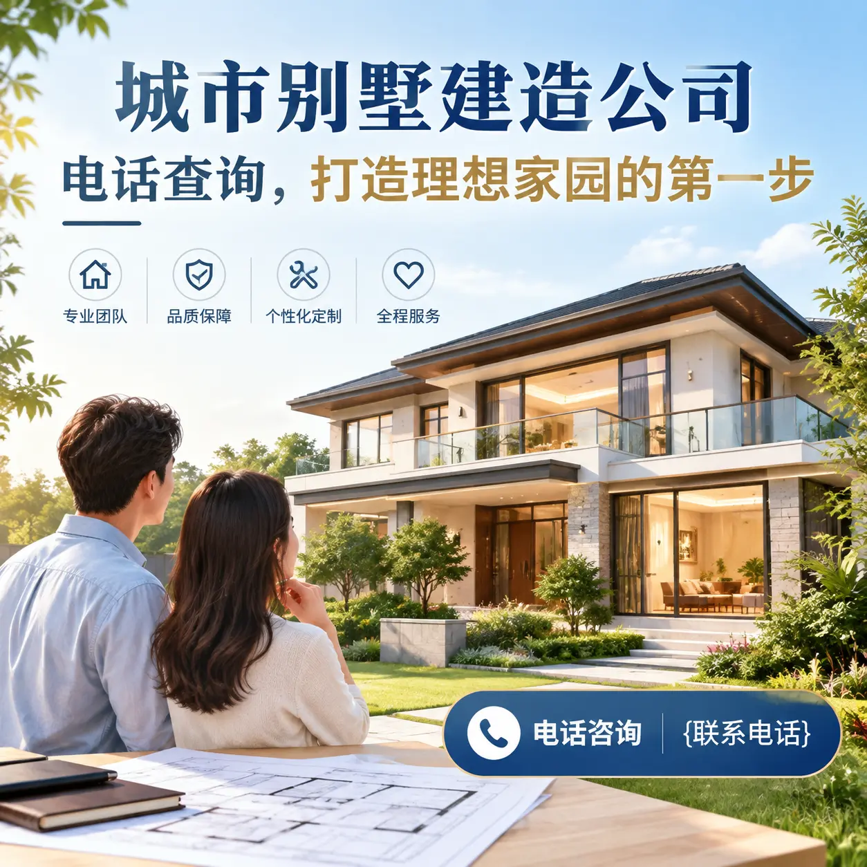 石阡别墅建造公司电话查询,打造理想家园的第一步