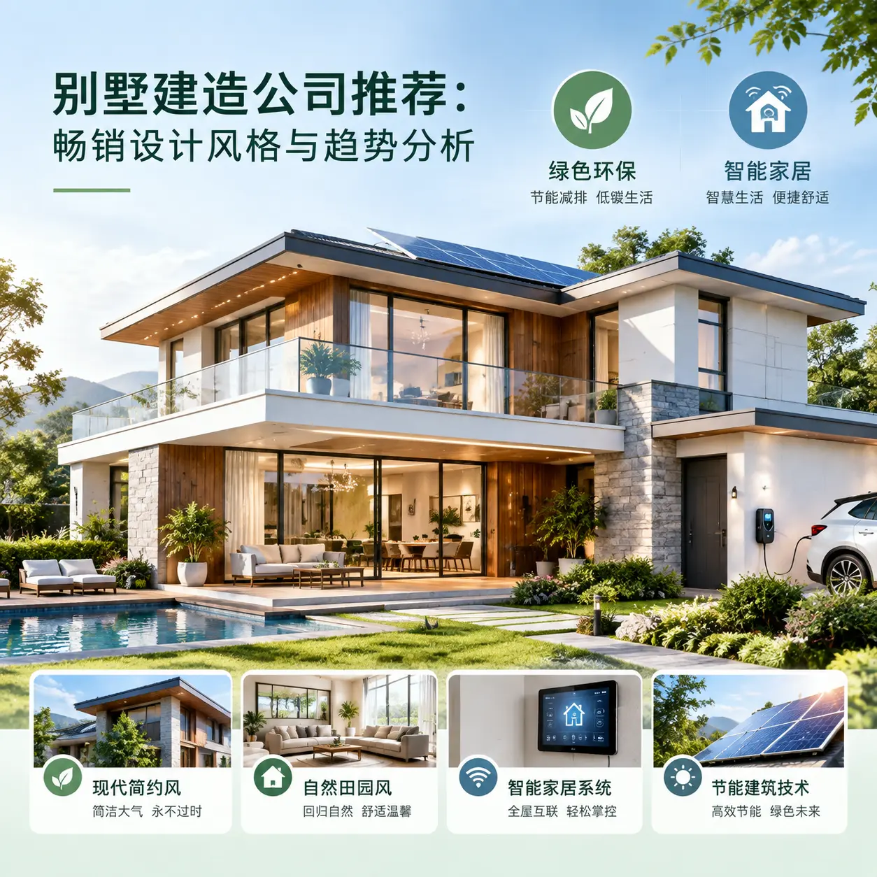 别墅建造公司推荐: 石阡 畅销设计风格与趋势分析