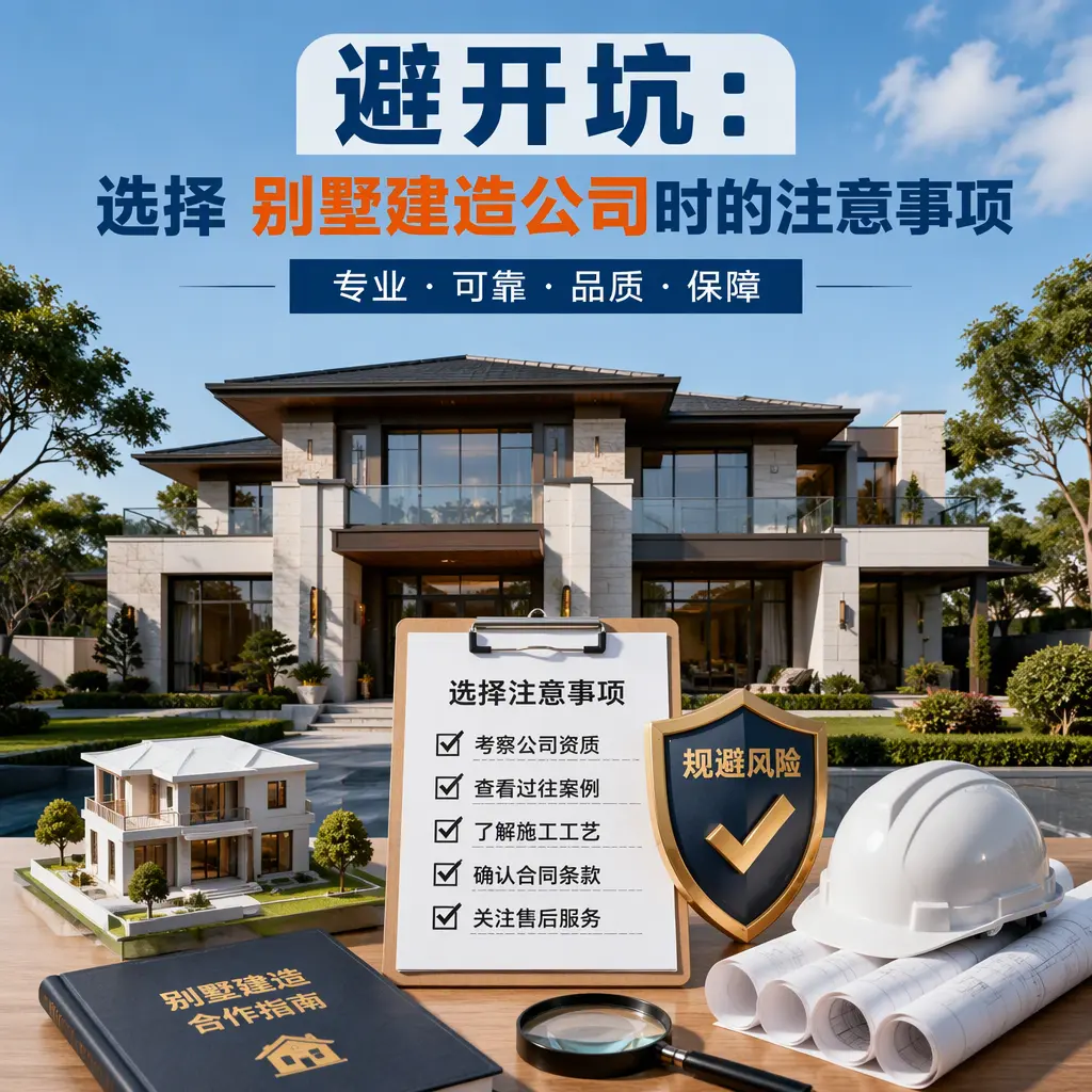 避开坑：选择 石阡 别墅建造公司时的注意事项