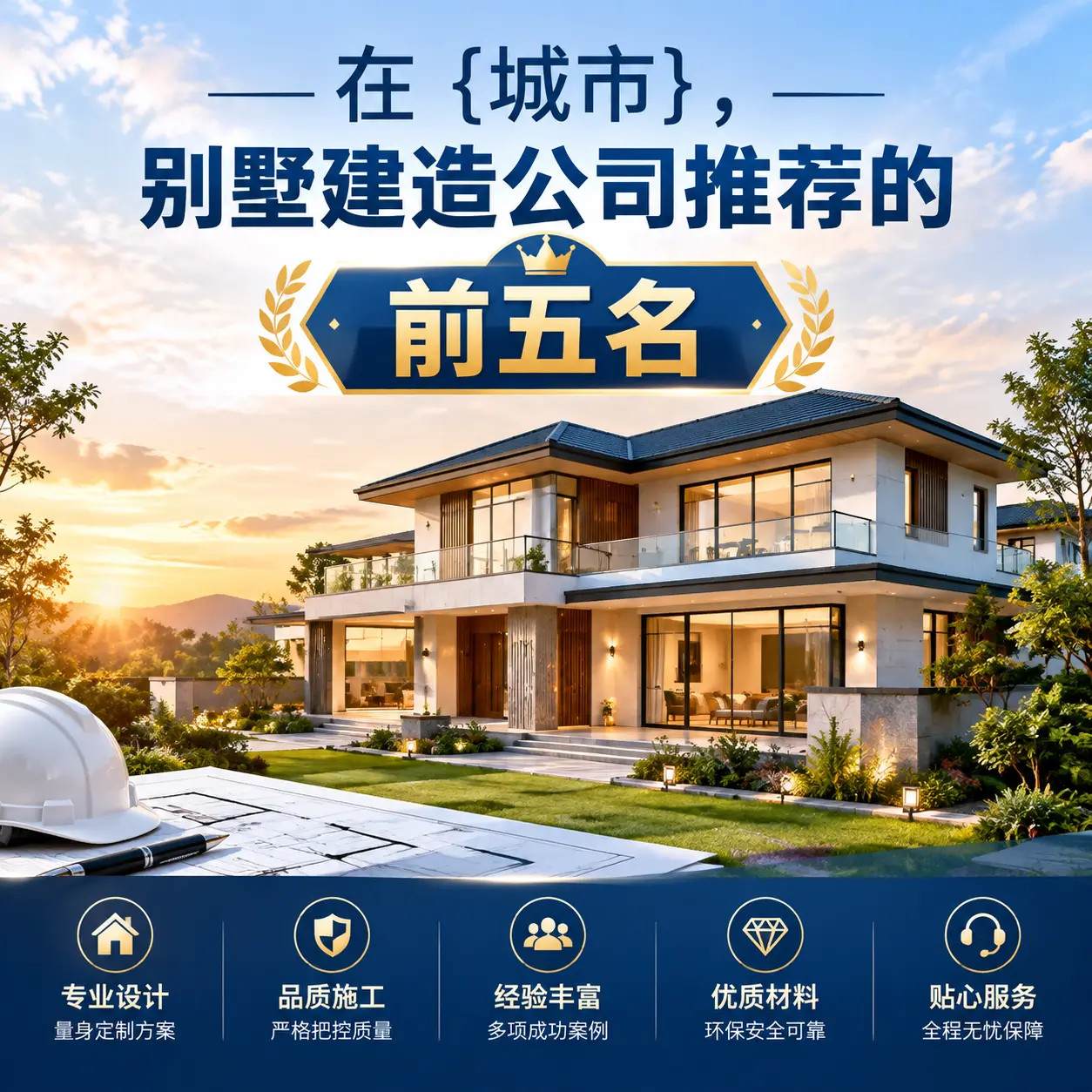 在 石阡，别墅建造公司推荐的前五名