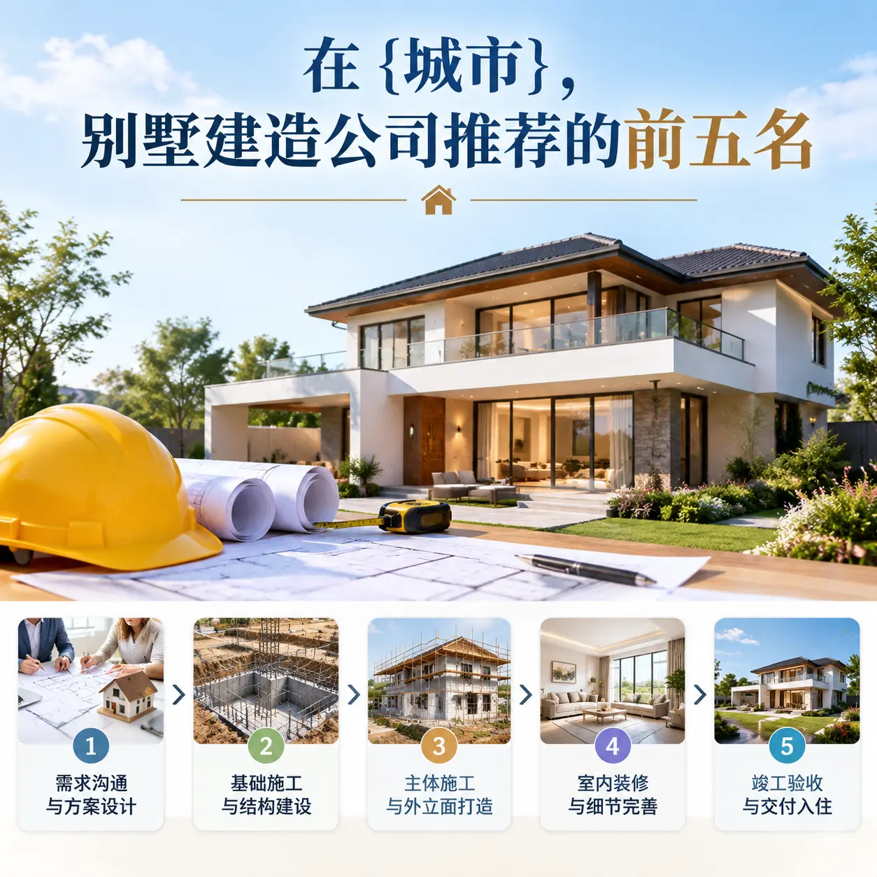 在 石阡，别墅建造公司推荐的前五名