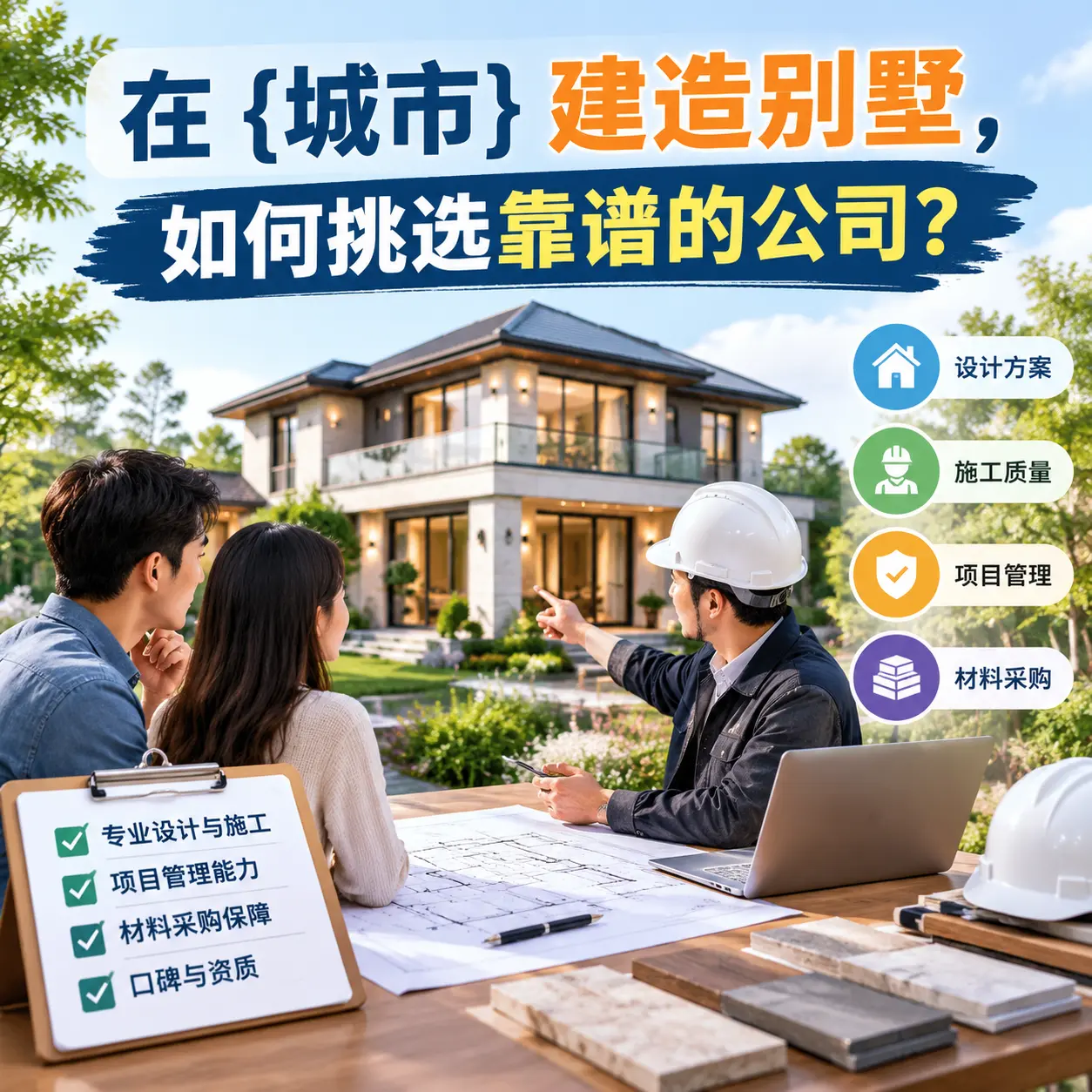 在 石阡 建造别墅,如何挑选靠谱的公司?