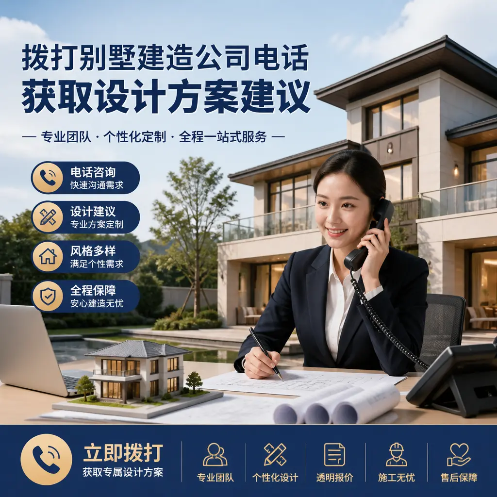 拨打石阡别墅建造公司电话,获取设计方案建议