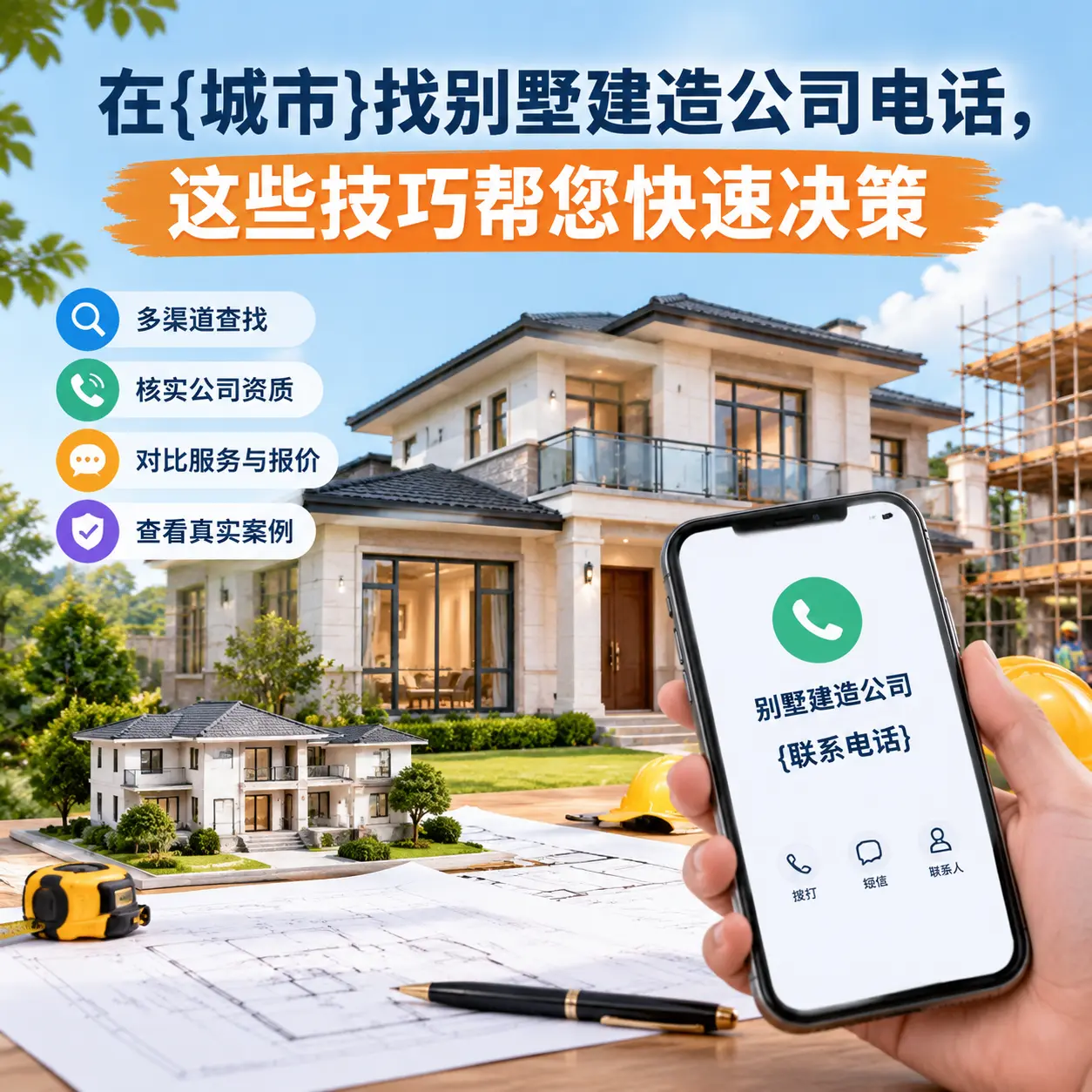 在石阡找别墅建造公司电话,这些技巧帮您快速决策