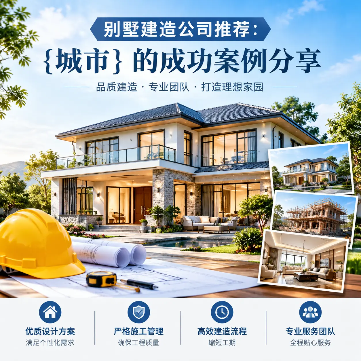 别墅建造公司推荐： 石阡 的成功案例分享